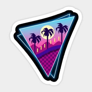 Retro Word Sticker